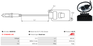Sonde NOX NOX9102