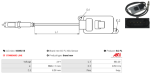 Sonde NOX NOX9218