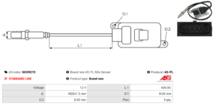 Sonde NOX NOX9219