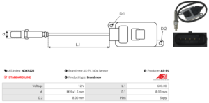 Sonde NOX NOX9221