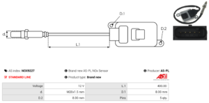 Sonde NOX NOX9227