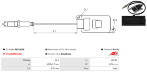 Sonde NOX NOX9228