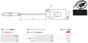 Sonde NOX NOX9229