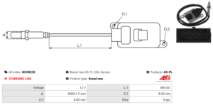 Sonde NOX NOX9232