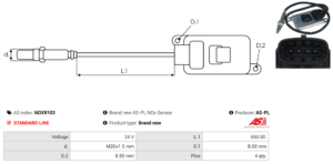 Sonde NOX NOX9103