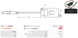 Sonde NOX NOX9235