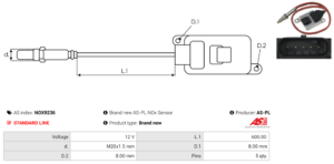 Sonde NOX NOX9236