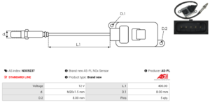 Sonde NOX NOX9237