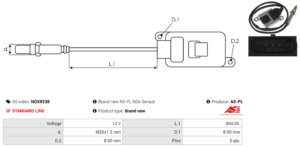 Sonde NOX NOX9238
