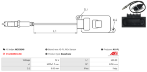 Sonde NOX NOX9240