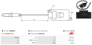 Sonde NOX NOX9241