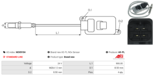 Sonde NOX NOX9104