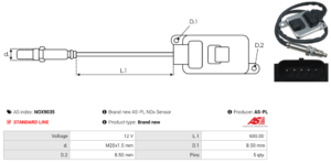 Sonde NOX NOX9035