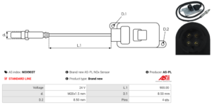 Sonde NOX NOX9037