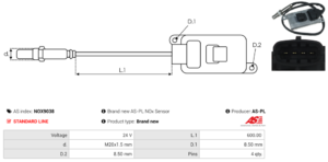 Sonde NOX NOX9038
