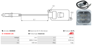 Sonde NOX NOX9039