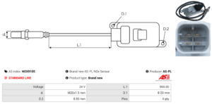 Sonde NOX NOX9105