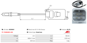 Sonde NOX NOX9041