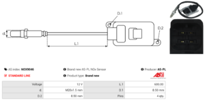 Sonde NOX NOX9046