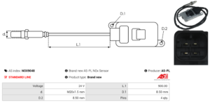 Sonde NOX NOX9048