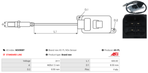 Sonde NOX NOX9087