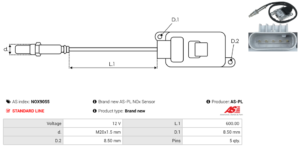 Sonde NOX NOX9055