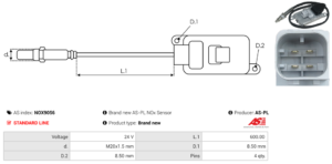 Sonde NOX NOX9056