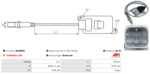 Sonde NOX NOX9059