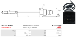 Sonde NOX NOX9108