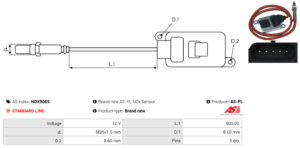 Sonde NOX NOX9065