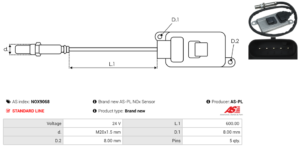 Sonde NOX NOX9068