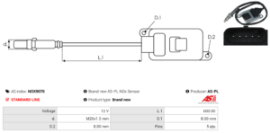 Sonde NOX NOX9070