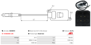 Sonde NOX NOX9073