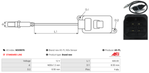 Sonde NOX NOX9076