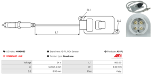 Sonde NOX NOX9080