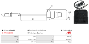 Sonde NOX NOX9082