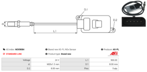 Sonde NOX NOX9084