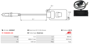 Sonde NOX NOX9247