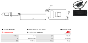 Sonde NOX NOX9252
