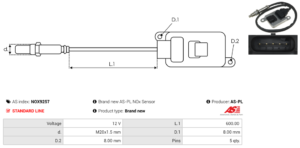 Sonde NOX NOX9257