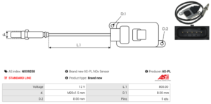Sonde NOX NOX9258