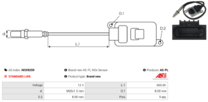 Sonde NOX NOX9259