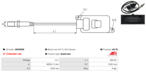 Sonde NOX NOX9260