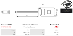 Sonde NOX NOX9262