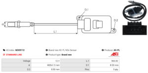 Sonde NOX NOX9112