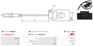 Sonde NOX NOX9263