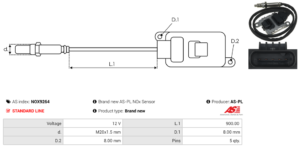 Sonde NOX NOX9264