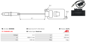 Sonde NOX NOX9266