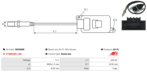 Sonde NOX NOX9268