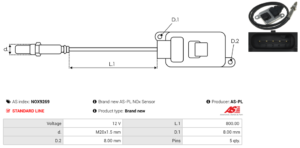 Sonde NOX NOX9269
